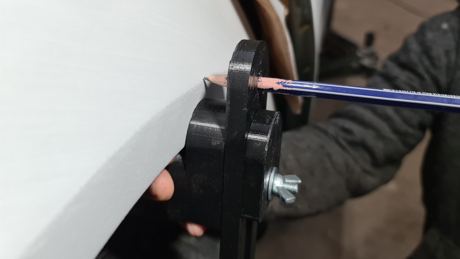 3D Printed Vehicle Wheel Arch and Body Line Marker Tool Kit — 5