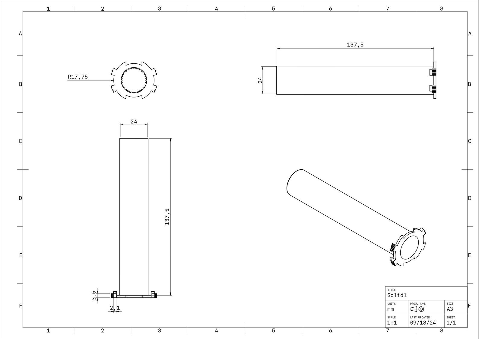 GROHE Smart Control Extension for Rapido SmartBox (Nylon PA12) — 3